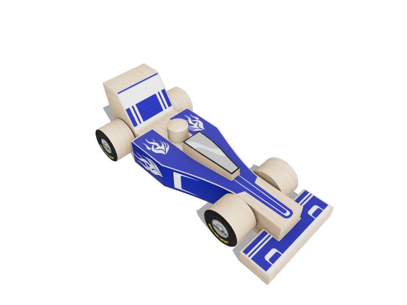 Build and Grow Kid's Beginner Open-Wheel Race Car Project Kit in the