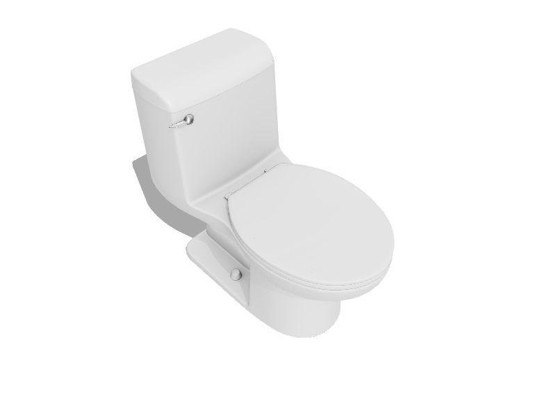 American Standard Champion White Elongated Standard Height Toilet 12in RoughIn in the Toilets