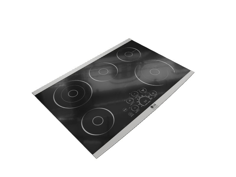 LG STUDIO 30in 5 Elements Smooth Surface (Radiant) Stainless Steel
