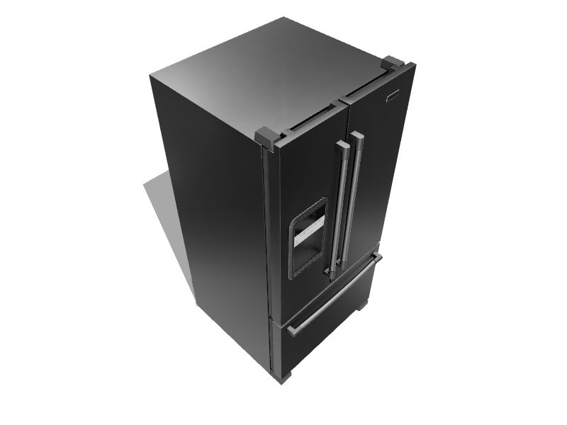 Maytag 21.7cu ft French Door Refrigerator with Ice Maker (Fingerprint