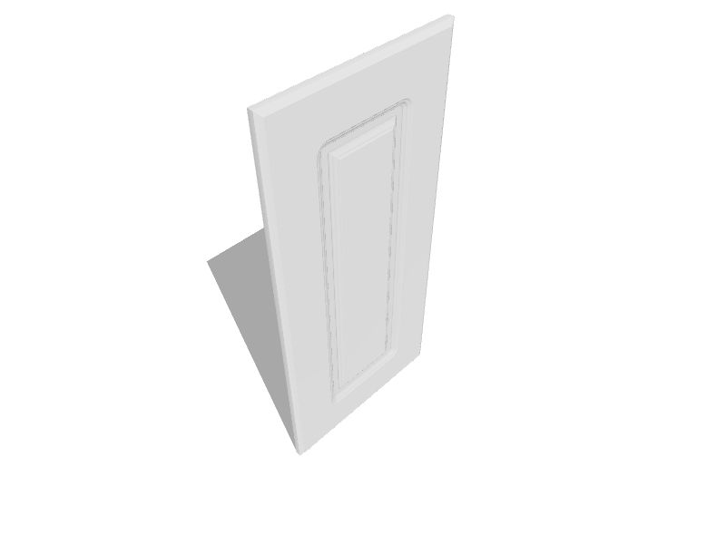 Surfaces 16in W x 28in H Rigid Laminate Square Wall Door
