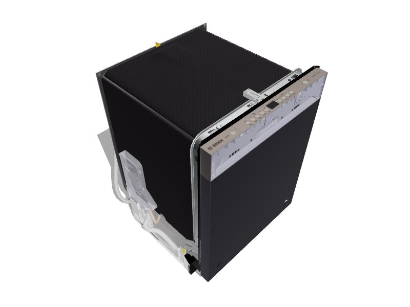 Bosch 300 44Decibel Hidden (Top) 24in BuiltIn Dishwasher (Panel