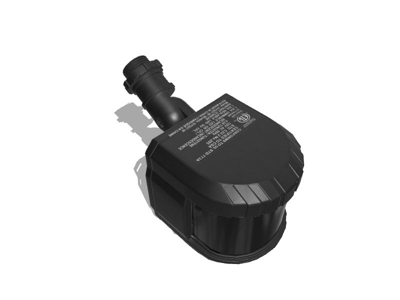 Utilitech 240-Degree Bronze Wire-in Replacement Motion Sensor and Light