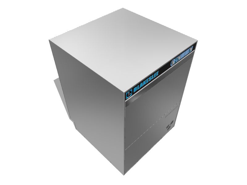 BLAKESLEE 30Racks per Hour Stainless Undercounter Commercial Dishwasher in the Commercial