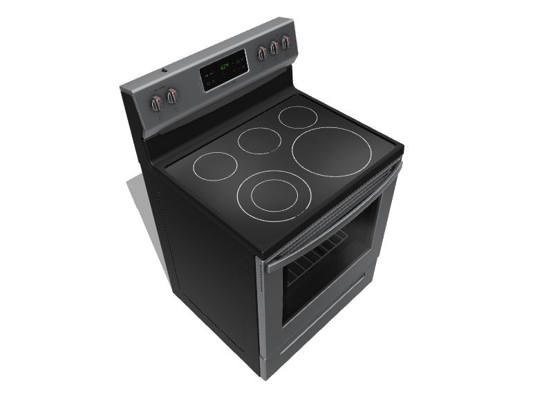 Frigidaire 30in Smooth Surface 5 Elements 5.4cu ft Steam Cleaning