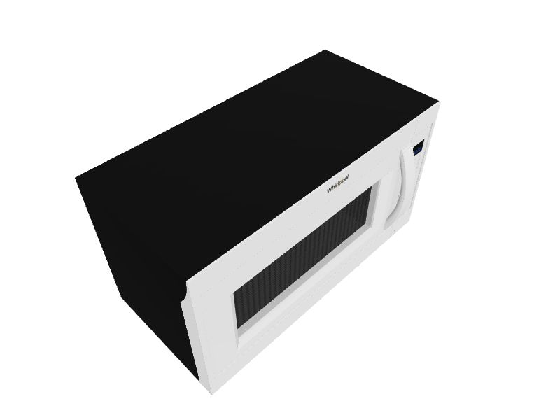 Whirlpool 2.1cu ft 1000Watt OvertheRange Microwave with Sensor