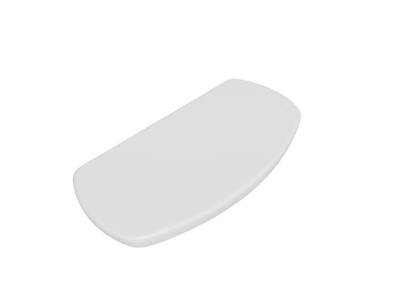 American Standard Edgemere White Toilet Tank Lid at