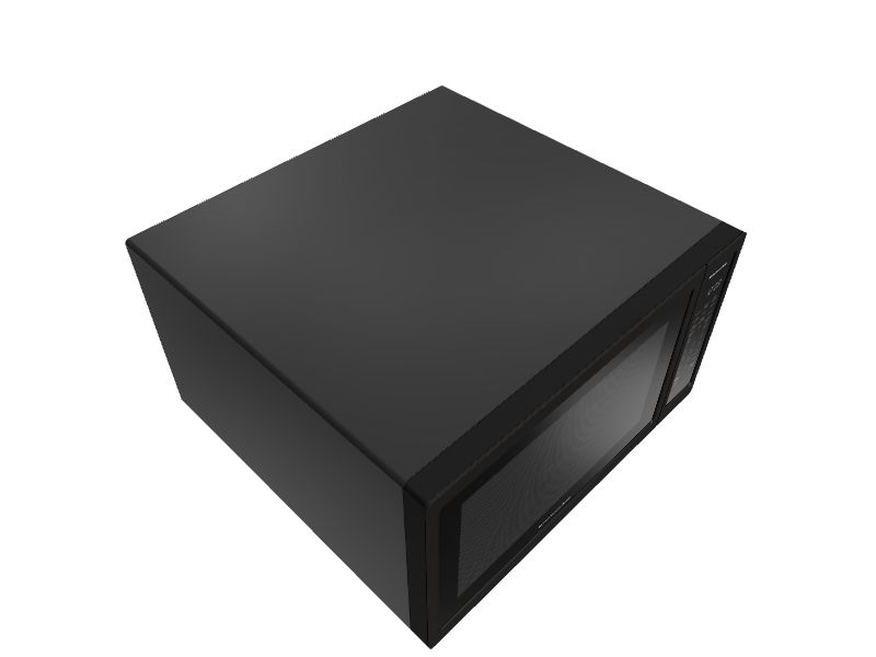 KitchenAid 1.5cu ft 1400Watt Countertop Convection Microwave (Black