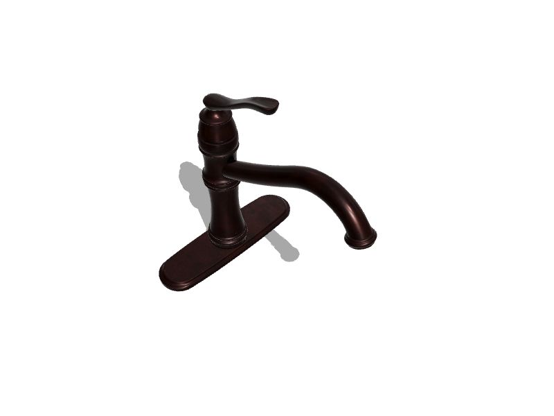 Moen Belfield Oil Rubbed Bronze Single Handle Lowarc Kitchen Faucet
