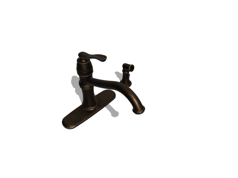 Moen Belfield Oil Rubbed Bronze Single Handle Lowarc Kitchen Faucet