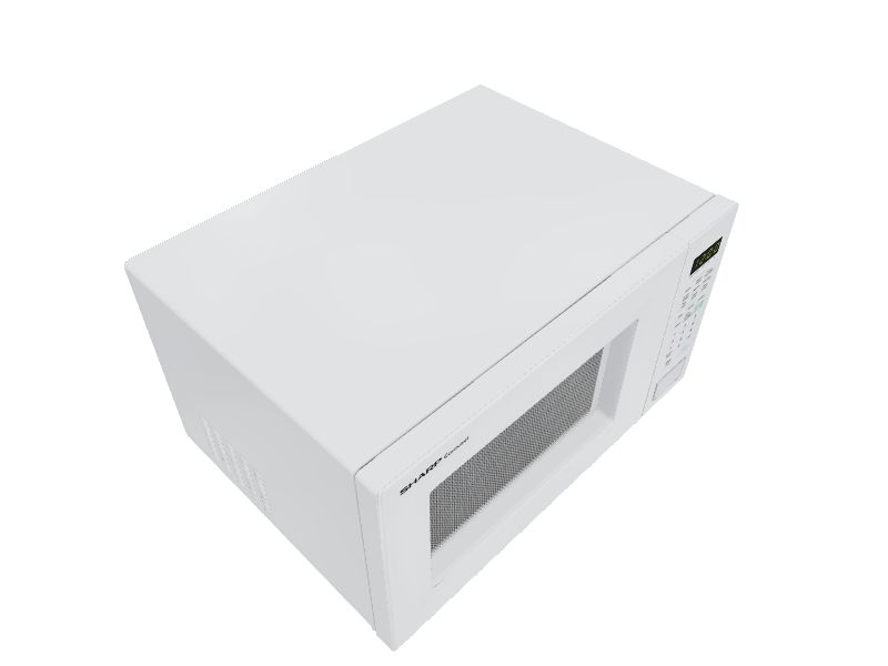 Sharp Carousel 1.4cu ft 1000Watt Countertop Microwave (White) at