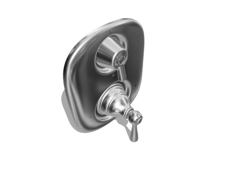 Moen Chrome Lever Shower Handle in the Shower Faucet Handles department