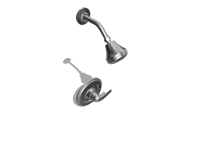 Delta Classic Chrome 1handle Multifunction Round Shower Faucet Valve