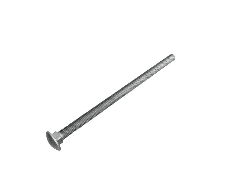 Hillman 1/2in x 10in Galvanized Coarse Thread Exterior Carriage Bolt
