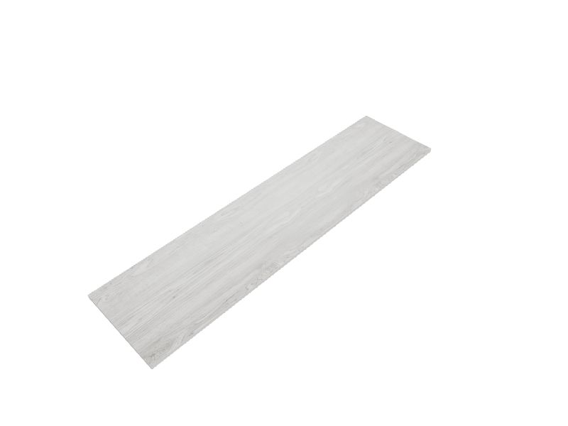 Rubbermaid Driftwood Grey Shelf Board 47.8in L x 11.8in D (1