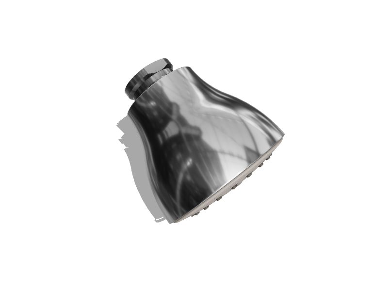 Moen Easy Clean XL Chrome Round Fixed Shower Head 2.5GPM (9.5LPM) at