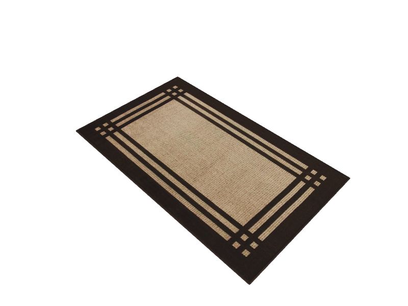 Mohawk Home Island Life 5 x 8 Brown Indoor Border Area Rug in the Rugs