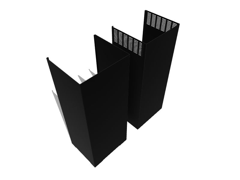 Samsung Flue Extension (Black Stainless Steel) in the Range Hood Parts