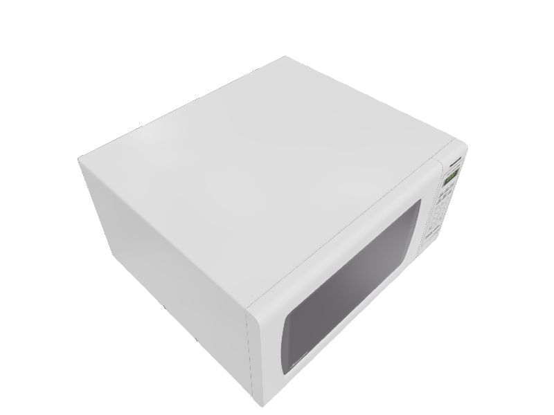 Panasonic 1.6cu ft 1250Watt Countertop Microwave (White) in the