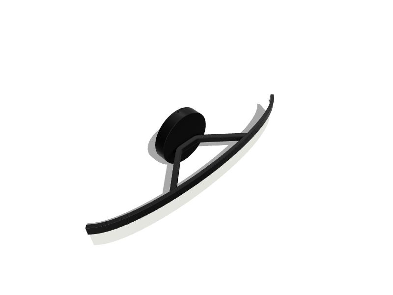 Origin 21 Lynnpark 26.5in 4Light Matte Black LED Modern/Contemporary