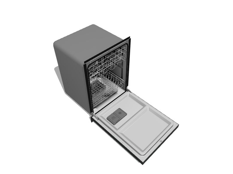 GE Top Control 24in BuiltIn Dishwasher (Black) ENERGY STAR, 51dBA in