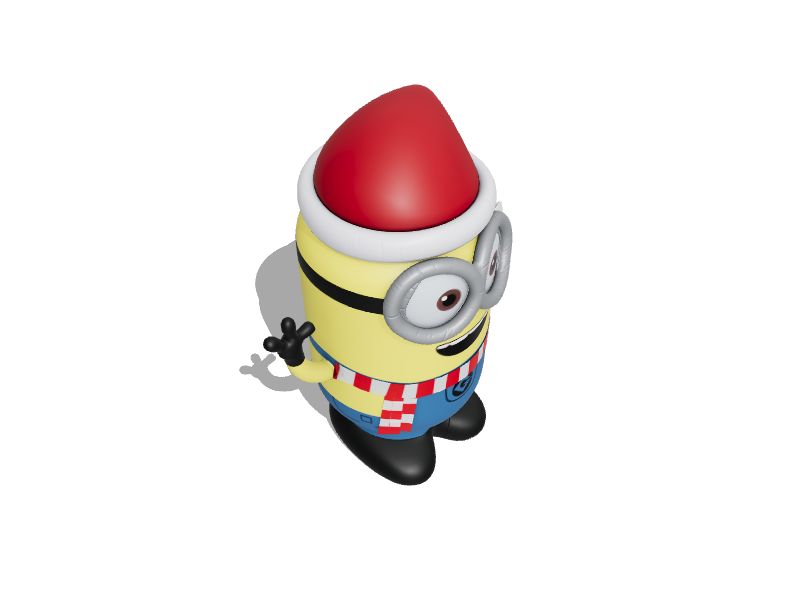 Universal Despicable Me 8.99ft Lighted Minion Christmas Inflatable at