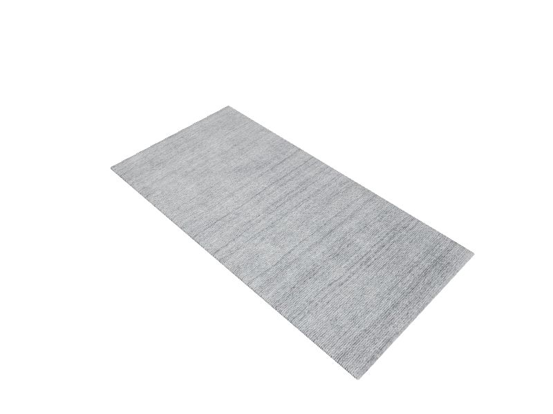 allen + roth Tately 2 x 4 Dark Grey Indoor Solid Industrial Throw Rug in the Rugs department at