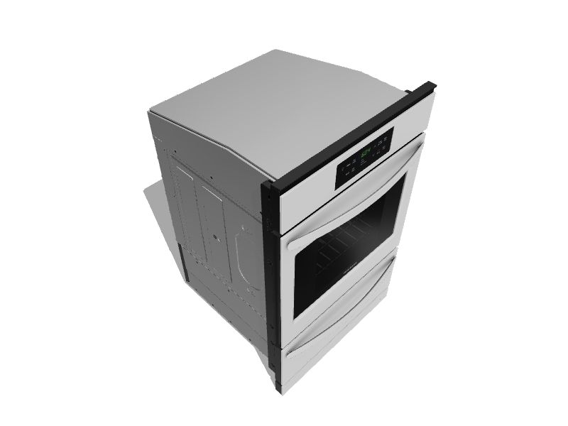 Frigidaire 24in SelfCleaning Single Gas Wall Oven (Stainless Steel