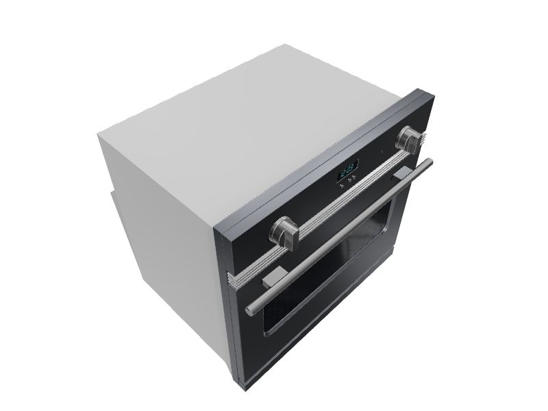 Summit Appliance 30in Convection Single Gas Wall Oven (Stainless Steel