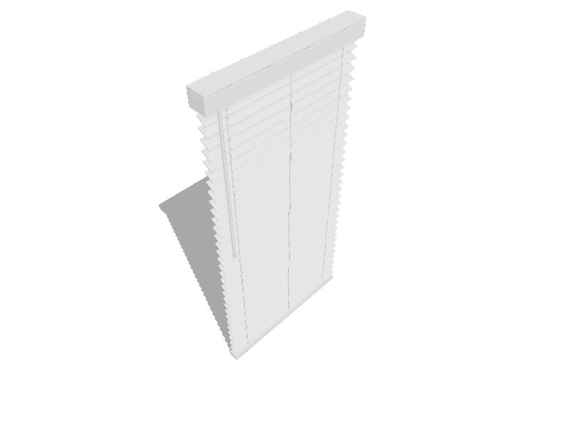 LEVOLOR Trim+Go 2in Slat Width 31in x 64in Cordless White Faux Wood
