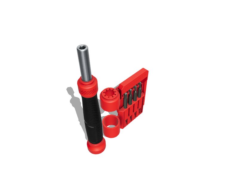 CRAFTSMAN 18Piece Bimaterial Handle Assorted Multibit Screwdriver