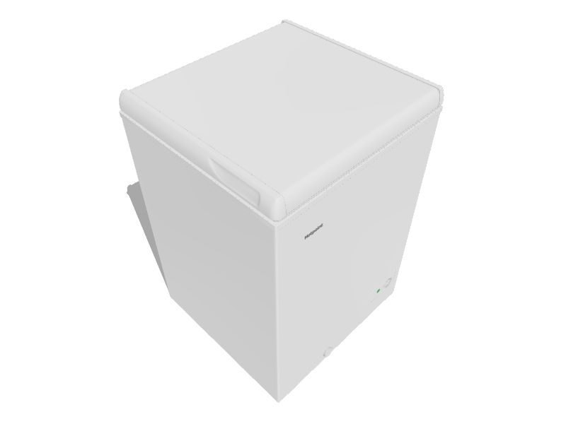 Hotpoint 3.6cu ft Manual Defrost Chest Freezer (White) at