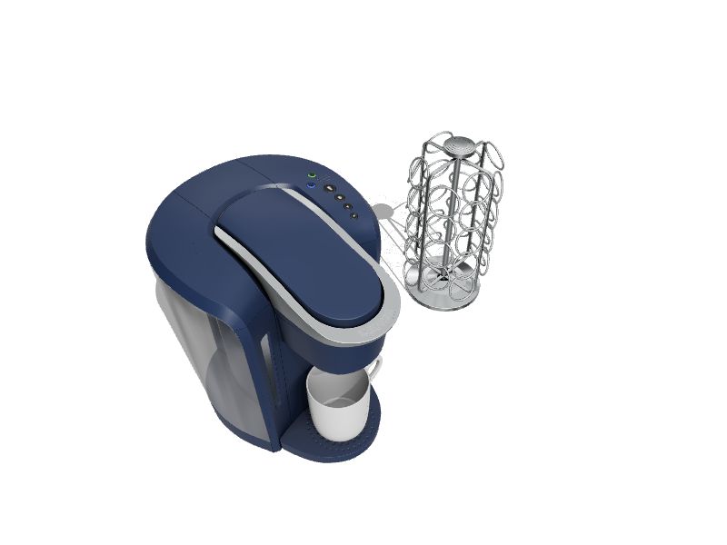 Keurig KSelect Navy Blue Programmable SingleServe Coffee Maker in the