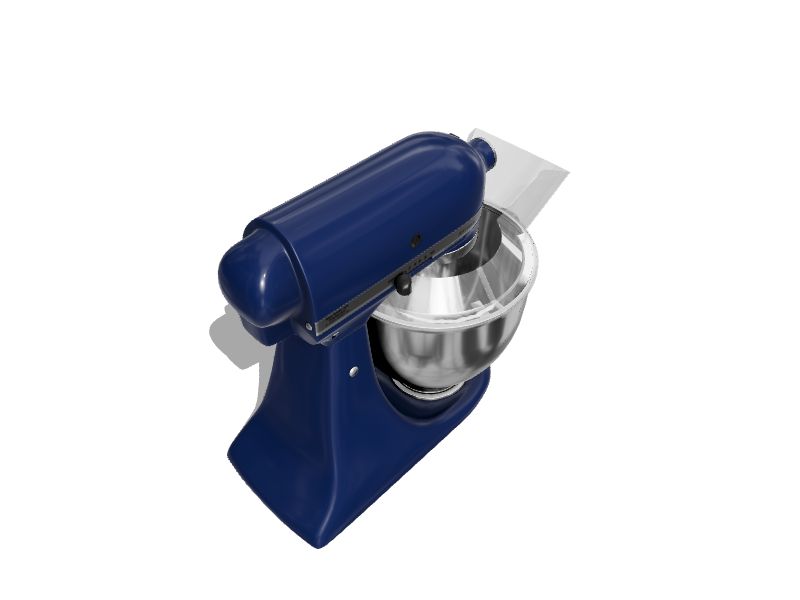 KitchenAid 5Quart 10Speed Blue Willow Residential Stand Mixer in the