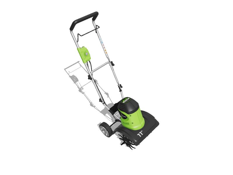 Greenworks 8.5 Amps 11-in Forward-rotating Corded Electric Cultivator