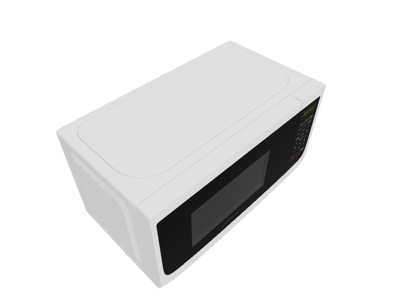 Farberware 0.7cu ft 700Watt Countertop Microwave (White) in the Countertop Microwaves