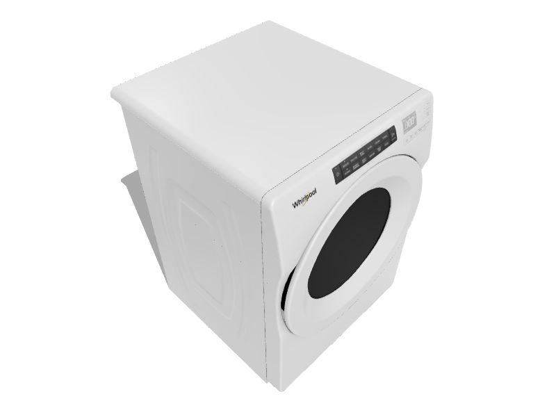 Whirlpool 7.4-cu ft Stackable Electric Dryer (White) ENERGY STAR in the
