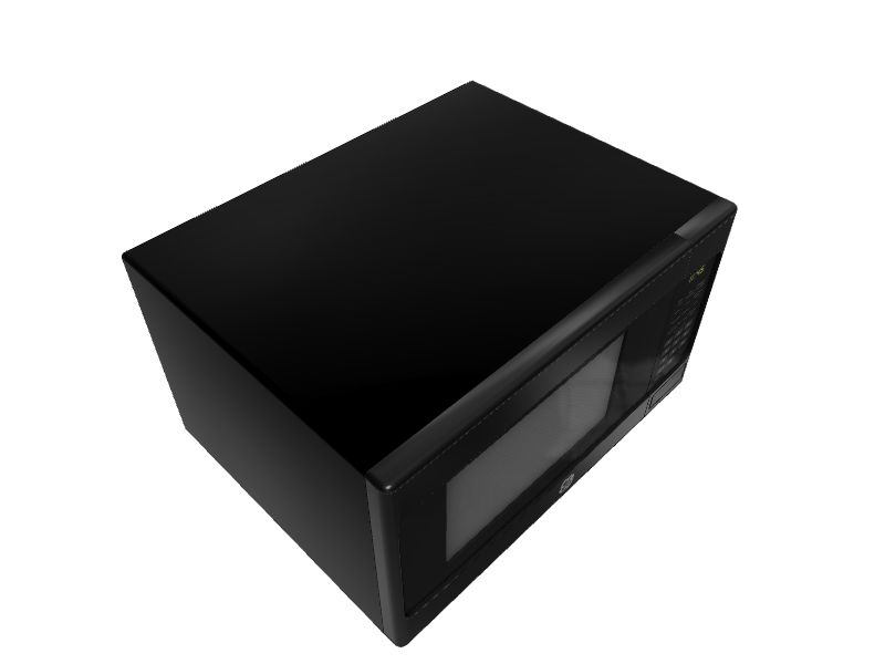 GE 1.1cu ft 950Watt Countertop Microwave (Black) in the Countertop