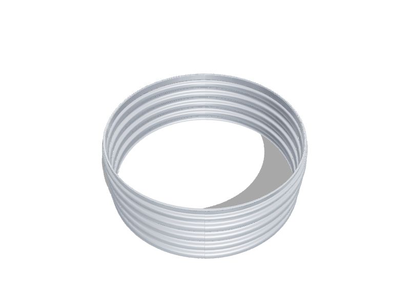 Style Selections GT 36in Galvanized Fire Ring in the Fire Rings department at