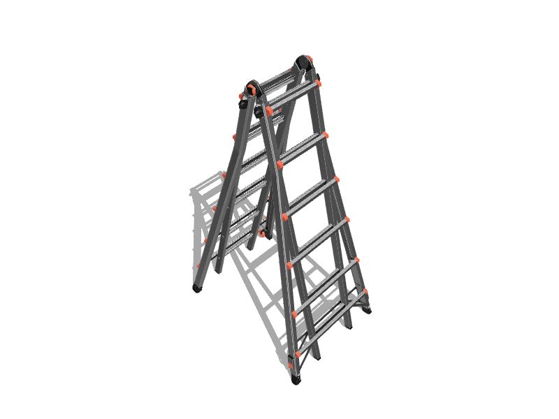 Little Giant Ladders Leveler M26 with Leg Levelers 26ft Reach Type 1aa