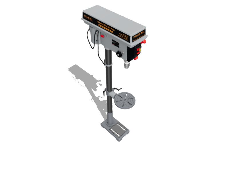 Black Bull 4.8Amp 16Speed Floor Drill Press at