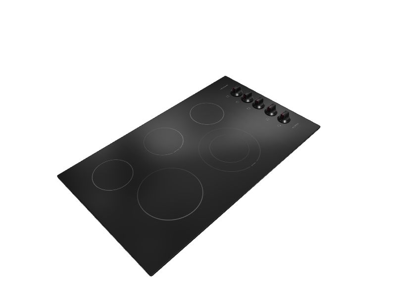 Frigidaire 36in 5 Elements Smooth Surface (Radiant) Black Electric