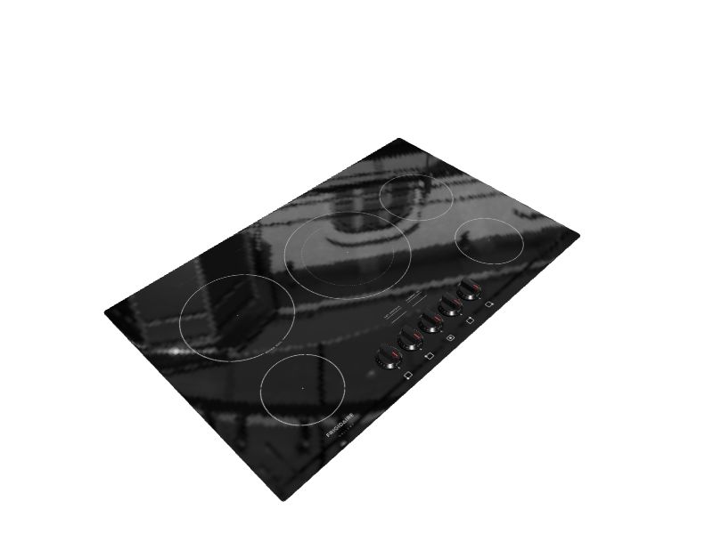 Frigidaire Gallery 36in 5 Elements Smooth Surface (Radiant) Black