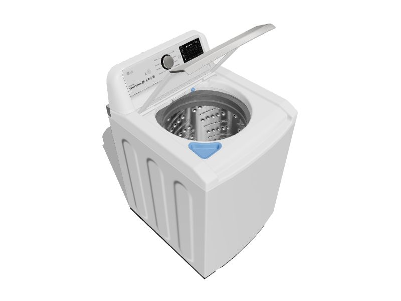 LG TurboWash 5cu ft High Efficiency Impeller TopLoad Washer (White