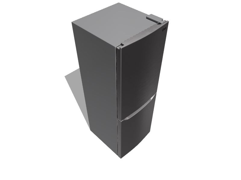 LG Bottom Freezer Refrigerator 10.1cu ft Counterdepth BottomFreezer