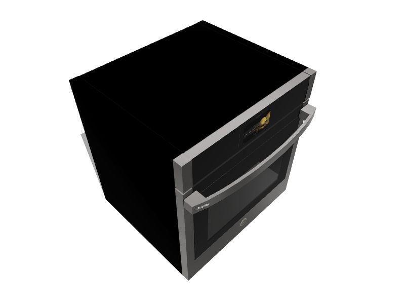 GE Profile Smart 27in SelfCleaning Convection European Element Single Electric Wall Oven