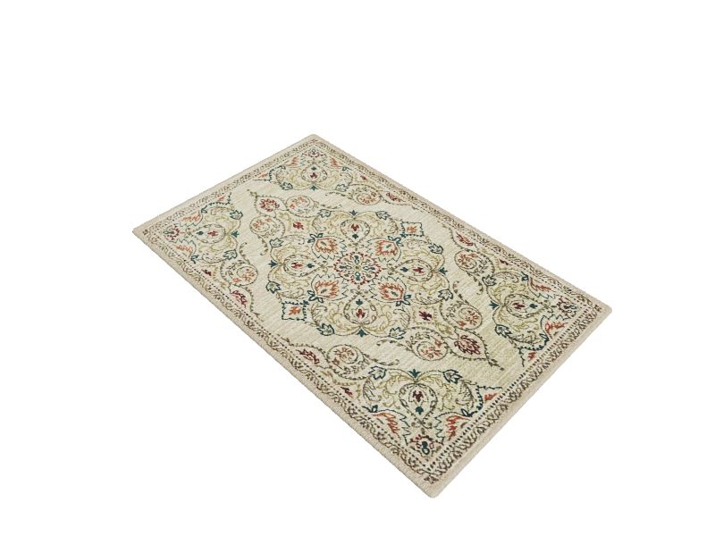 Style Selections Margaery 5 x 8 Ivory Indoor Floral/Botanical Area Rug
