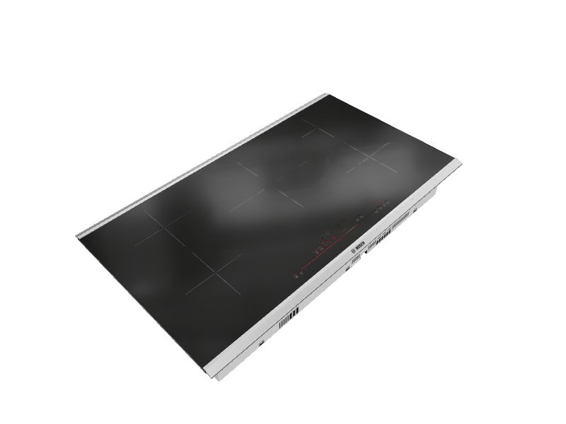 Bosch 800 Series 36in 5 Elements Black Induction Cooktop at