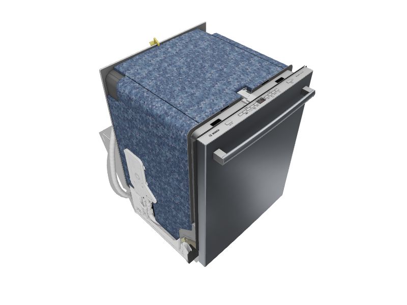 Bosch 300 Series Top Control 24in BuiltIn Dishwasher With Third Rack