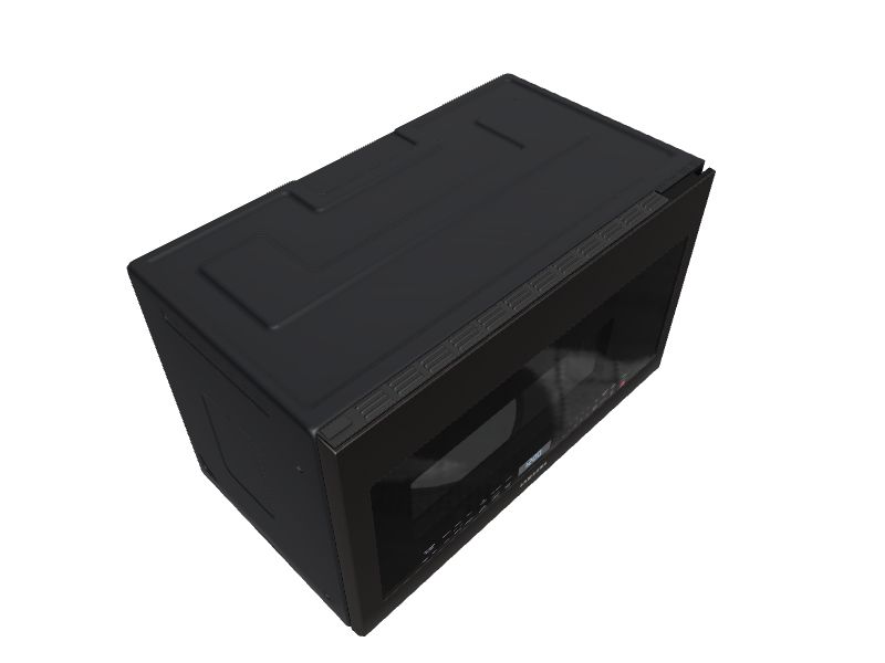 Samsung Bespoke 2.1cu ft 1000Watt OvertheRange Microwave with Sensor Cooking (Fingerprint